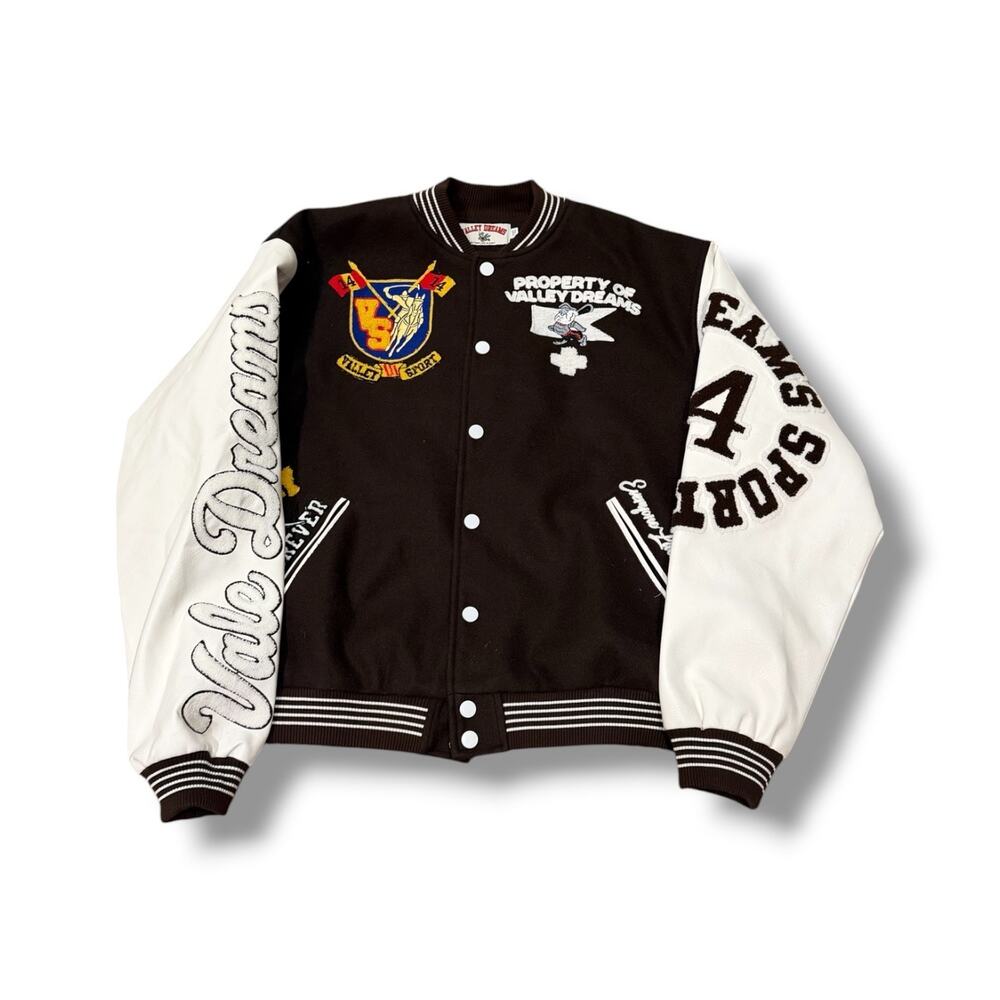 Vale Forever Alumni Varsity Jacket ‘Brown’ | Size 2XL